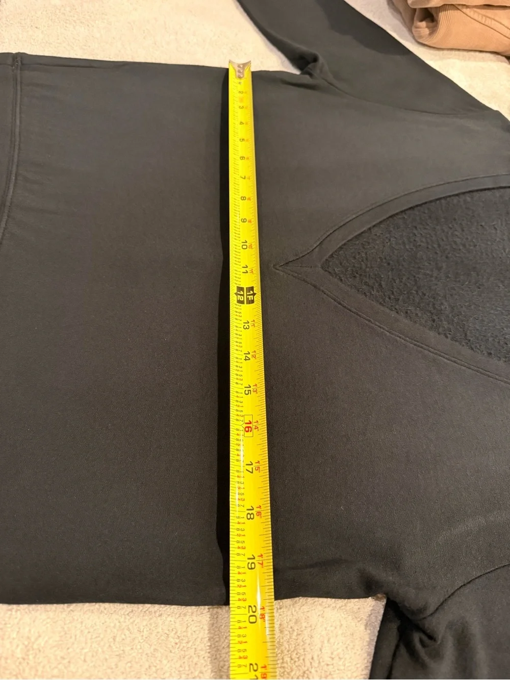 Joah Brown Reversible V-Back Sweatshirt - Picture 5 of 10